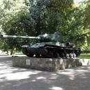 Czołg IS-2 w parku przy ulicy Adama Mickiewicza